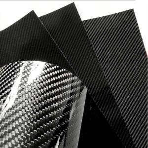 glossy carbon fiber sheet